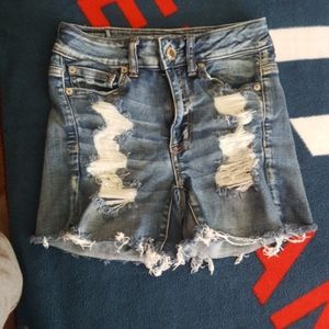 American Eagle high rise shortie